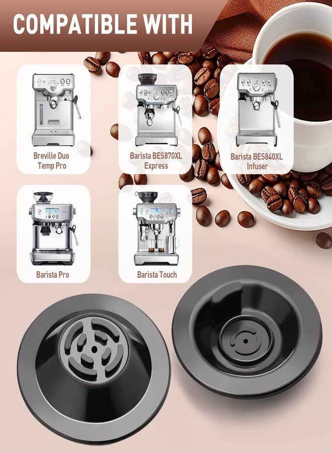 Vomika 2PCS Espresso Cleaning Disc, 54mm Breville Backflush Disc, Durable Silicone Disc Breville Accessories Suitable for BES810BSS, BES840XL, BES878BSS, BES880, BES870XL - Image 4