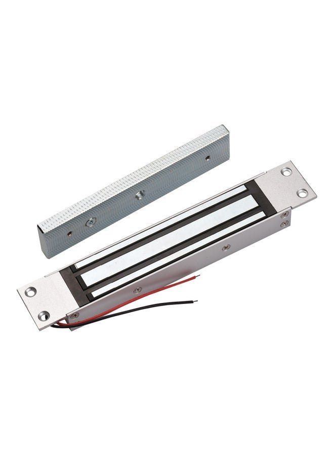 NIBEMINENT Single Door Magnetic Lock Silver 27x6x6.50cm  - Image 2