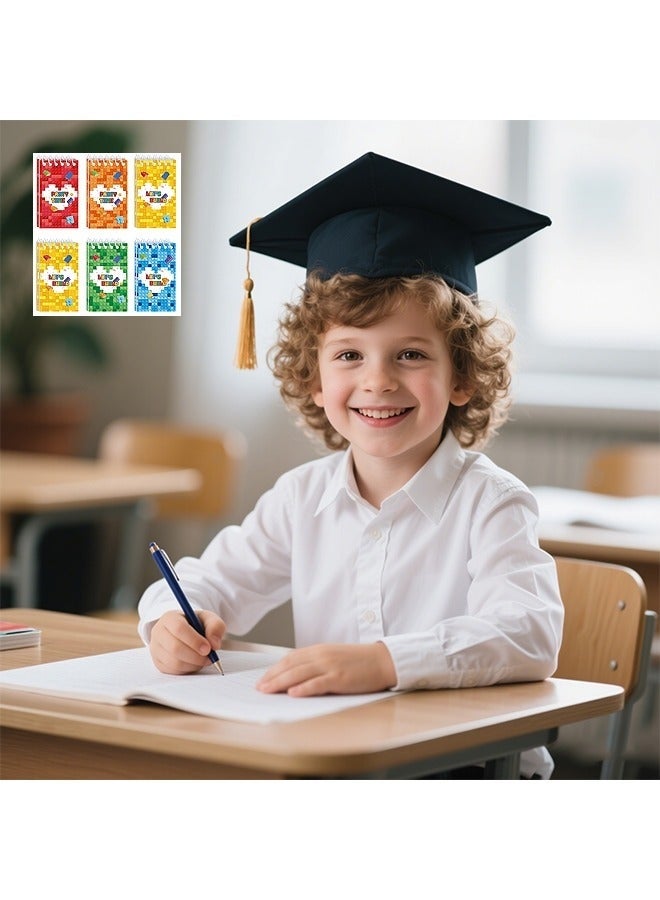 10 Pcs Cartoon Notebook Set, Regular Diary Spiral Notebooks for Students, Soft Cover Notebooks For Office And School Supplies - Image 4