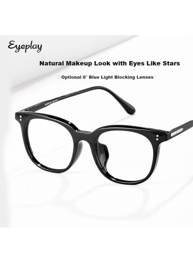 Eyeplay Eyewear Korean Style Thin Square Frame Gl For Women With Prescription And Blue Light Blocking Lenses 1112 - Image 1