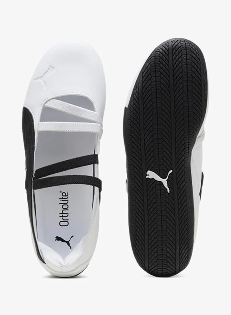 Puma PUMA White-PUMA Black Speedcat Ballet Sneakers Women for Women | Best Price UAE