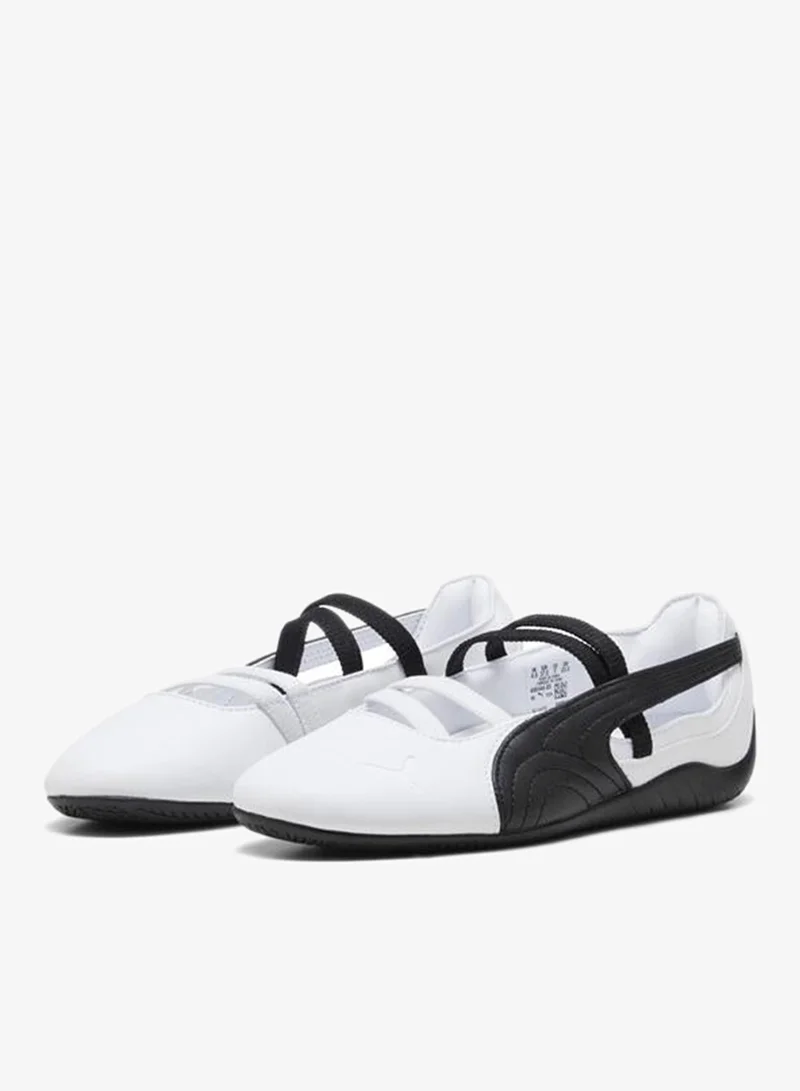 Puma PUMA White-PUMA Black Speedcat Ballet Sneakers Women for Women | Best Price UAE