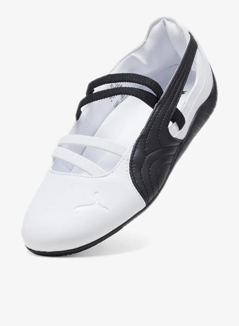 Puma PUMA White-PUMA Black Speedcat Ballet Sneakers Women for Women | Best Price UAE
