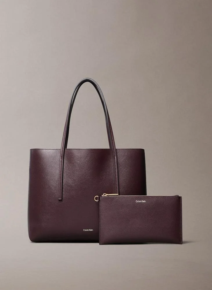 CALVIN KLEIN Logo Foil Small Tote