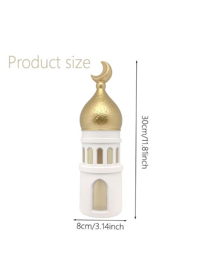 Islamic Minaret Dome Statue, 11.8-Inch Resin Home Decor Ornament - Image 3