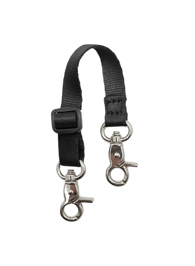 Adjustable Backup Safety Clip for Small Dog Collar,Prong Collar Clip for Mini Dogs,Double Ended Gentle Slip Collar Clip for Dog Harness Leash - Image 4