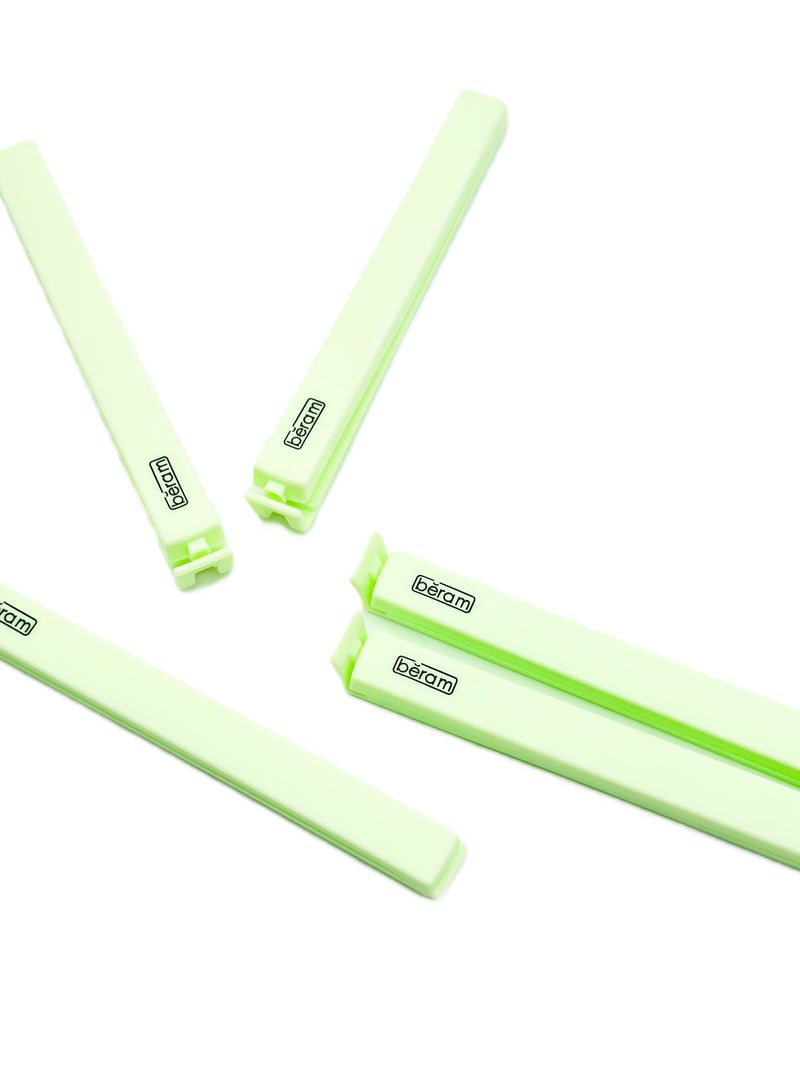 Beram Sealing Clips for Snack Bags, Vacuum Sealers for Packages, Storage for Home and Kitchen, Air Tight Sealing Chip Clips, Aesthetic Kitchen Accessory, Pack of 4, 5 and 10 - Image 3