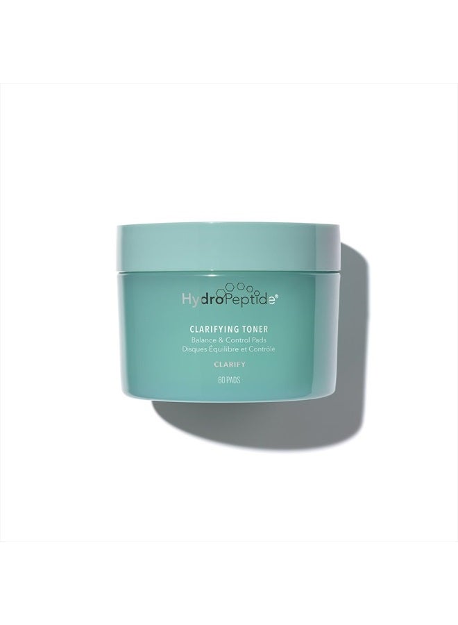 HydroPeptide Clarifying Toner Balance Peptide Control Pads, 4 Ounce - Image 1
