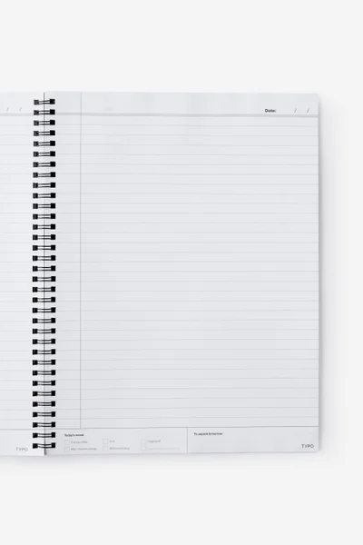 Typo A4 Spinout Notebook V2