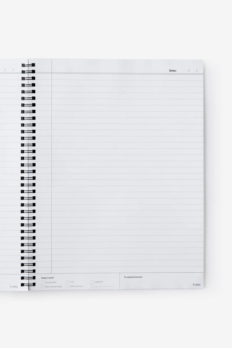 Typo A4 Spinout Notebook V2