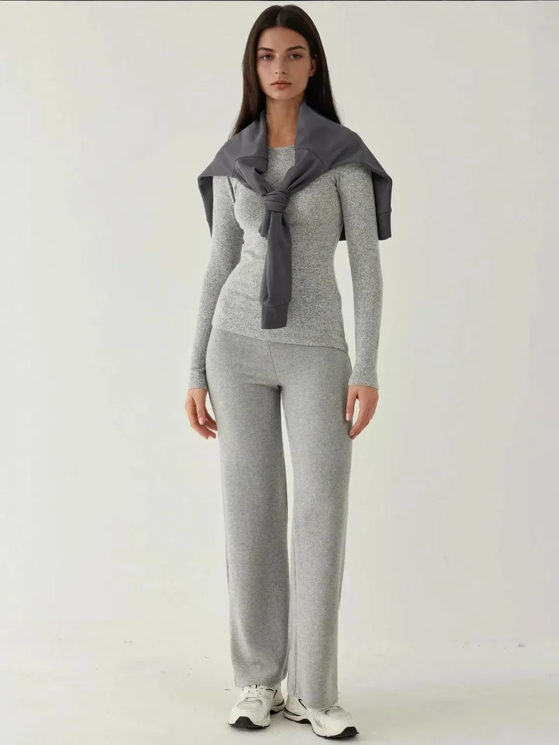 HICCUP Viscose Blended Basic Top