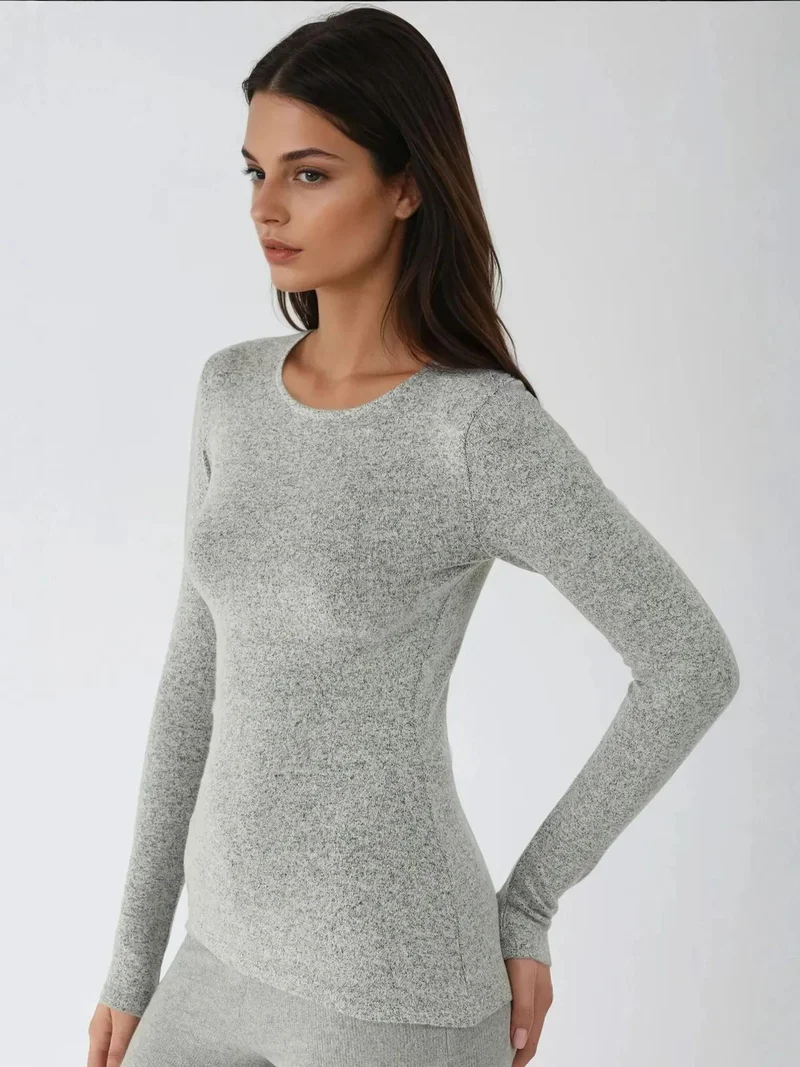 HICCUP Viscose Blended Basic Top