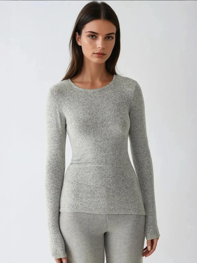 HICCUP Viscose Blended Basic Top