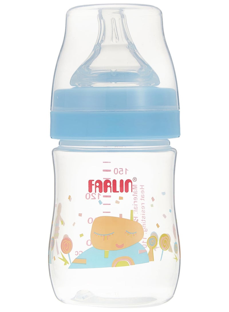FARLIN AB-42015(B) - Pp Feeding Bottle 150Cc - BPA-free - Anti-colic silicone