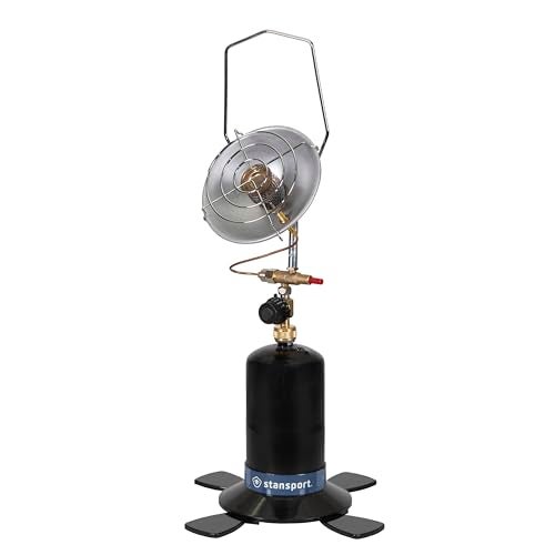 Stansport Portable Outdoor Propane Radiant Heater (195),Black - Image 1