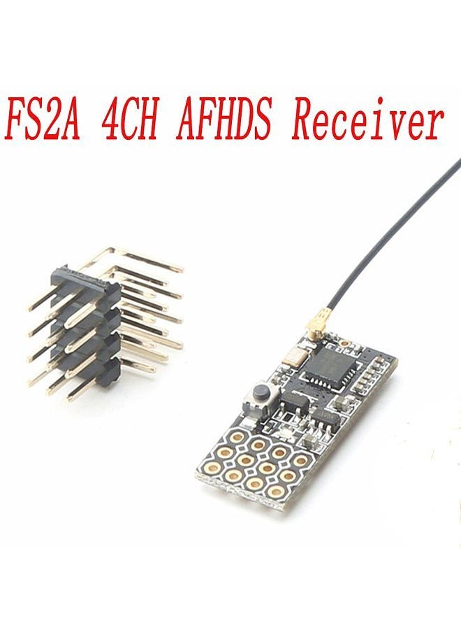 null - FS2A 4CH AFHDS 2A Mini Compatible Receiver PWM Output for Flysky i6 i6X i6S / FS-i6 FS-i6X FS-i6S Transmitter - Image 1