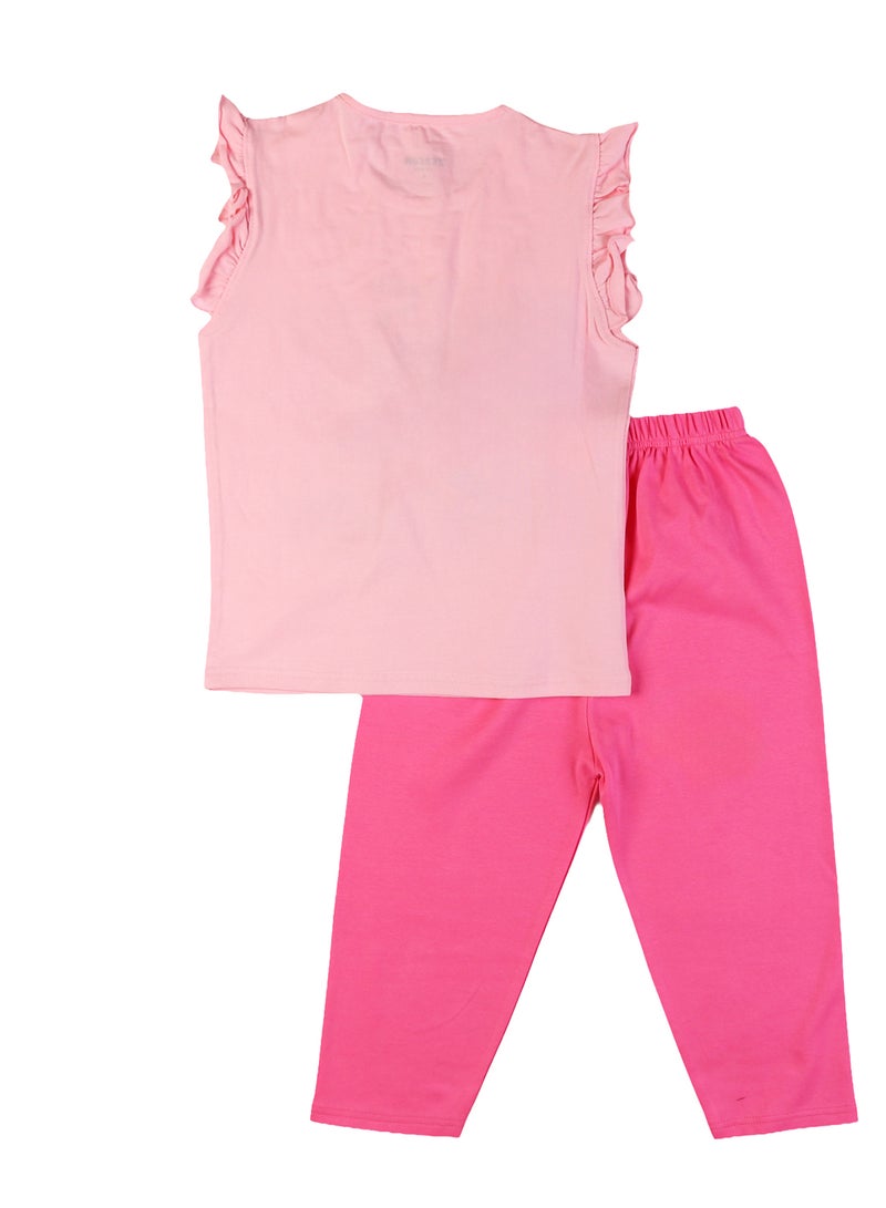 Zercon Summer Pajama Set for Girls 8155 - Image 3