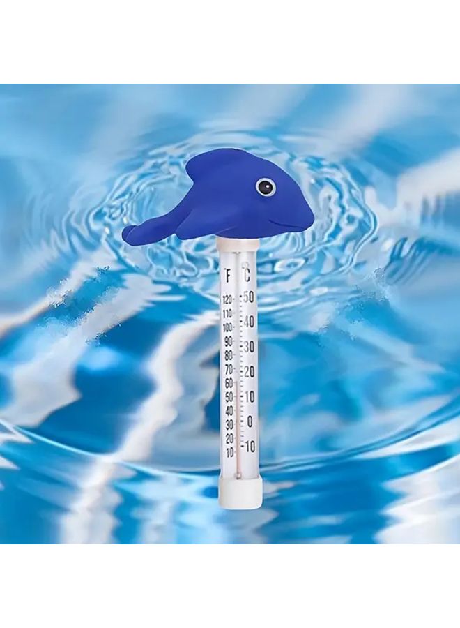 Dolphin Floating Aquarium Thermometer No Battery Needed For Fish Tanks Pools Bathtubs - Image 5