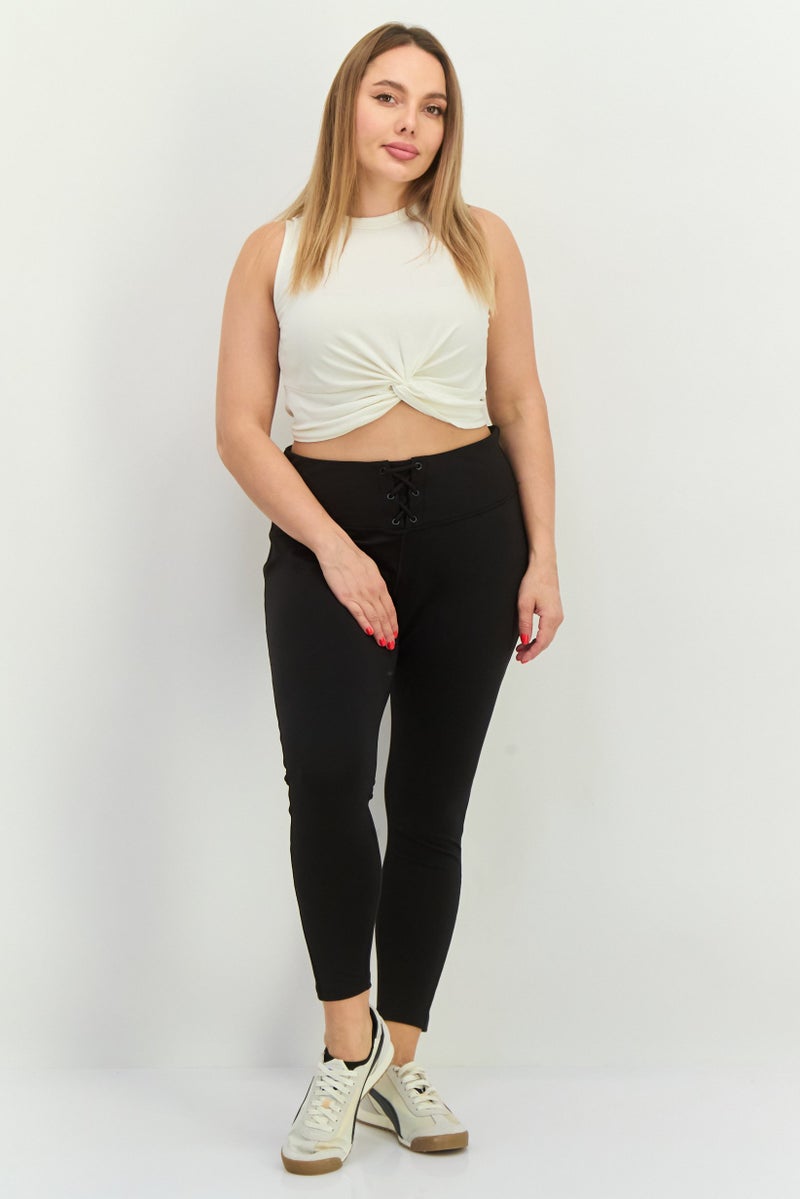 PUMA سراويل تدريب رياضية للنساء، سوداء - Image 4