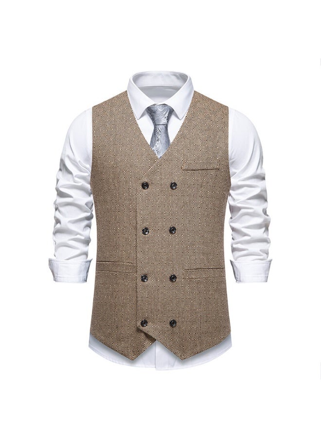 Shougu New Fashionable Casual Men's Suit Vest - Image 1