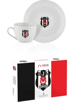 Beşiktaş LICENSED BEŞİKTAŞ SET OF 2 PORCELAIN TEA CUPS  - Image 3