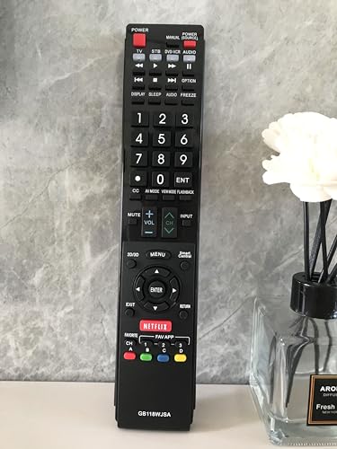 BOMAZ Replacement Remote Control Universal for Sharp GA935WJSA GB005WJSA GB004WJSA AQUOS Smart LED HDTV TV - Image 4