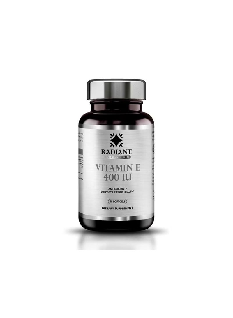 RADIANT PLATINUM VITAMIN E 400 IU SOFTGELS 90 S