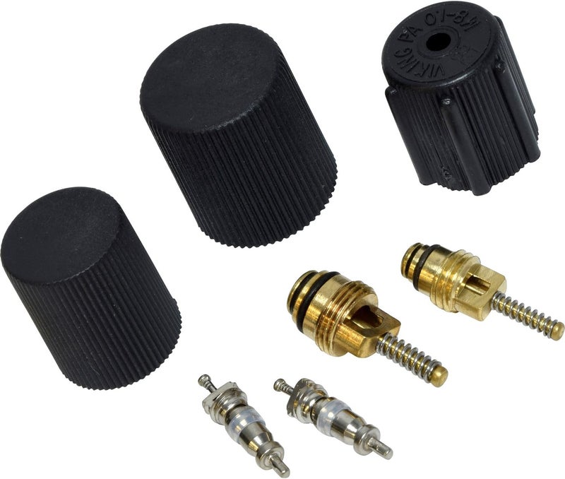 Universal Air Conditioner VC 2905C A/C System Valve Core and Cap Kit Wide range usage design