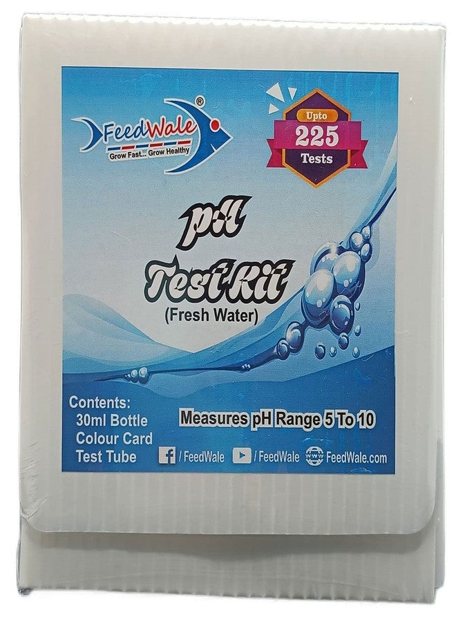 FeedWale Fresh Water pH Test Kit - 225 Tests Per Kit - Image 1