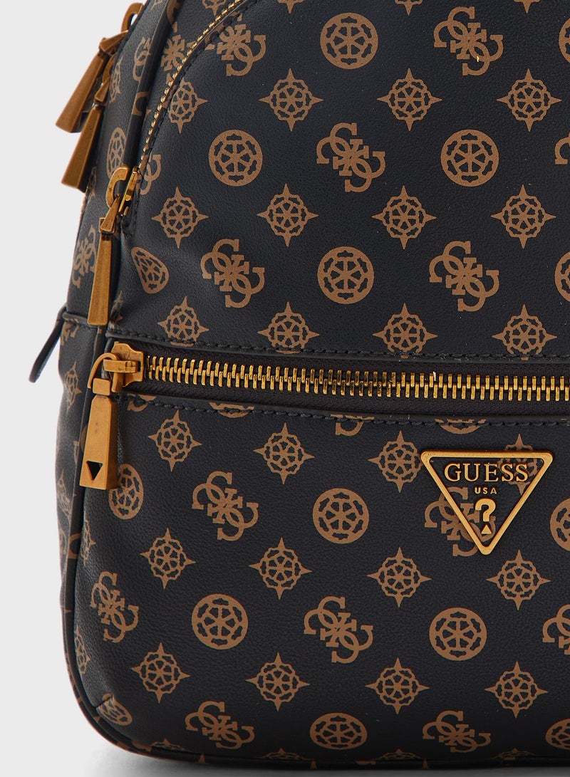 Logo Detailed Backpack