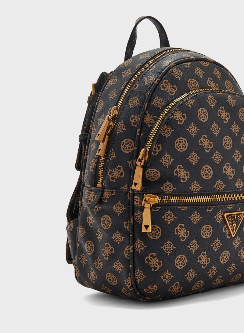 Logo Detailed Backpack