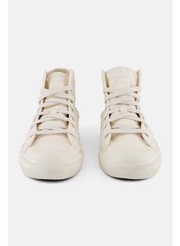 adidas Originals Kids Boy Nizza HI RF Lace Up Outdoor Shoes, Off-White  - Image 3
