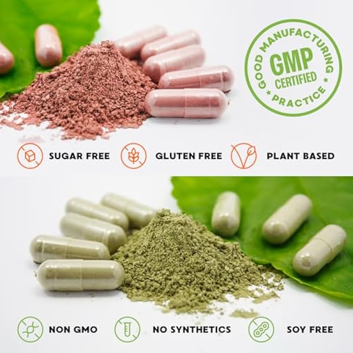 Simply Nature's Pledge -Packed with 42 Different Fruits & Vegetables - Made with Whole Food Superfoods - with Aloe Vera – 100% Soy Free -2 Month Supply- 180 Count (Pack of 2) - Image 5