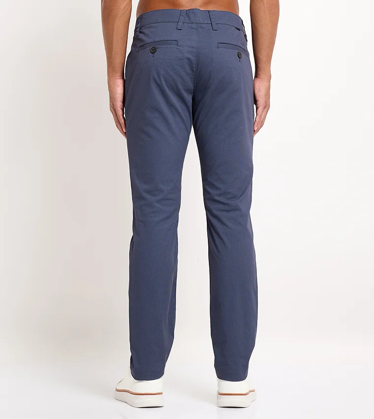 بيفرلي هيلز بولو كلوب بنطلون بقصة ضيقة بخصر متوسط