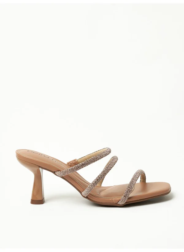 بيرا ريو Genevieve Multi Strap Mid Heel Sandals