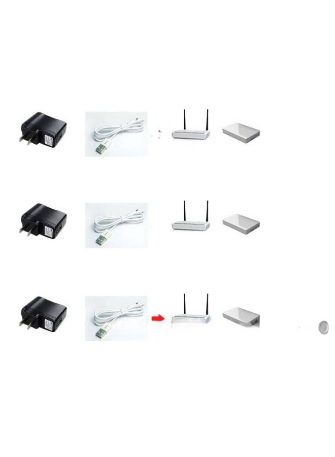 Desk Lamp Charger Cable Round Head Eight-in-one Luna Universal Usb To Dc3.5mm5.5 Power Data Cable Dc5v - Image 5