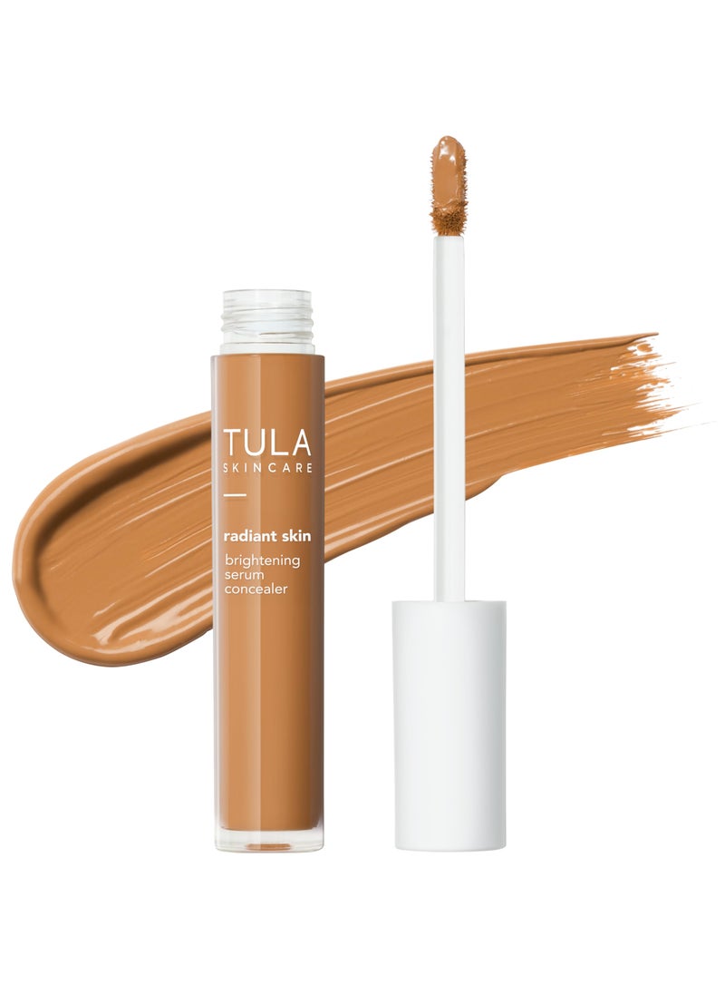 TULA TULA Skin Care Radiant Skin Brightening Serum Concealer - Conceals Dark Circles & Discoloration, Longwearing & Crease-Resistant, Brightens the Appearance of Skin Over Time, Shade 150, 0.18 fl oz. 