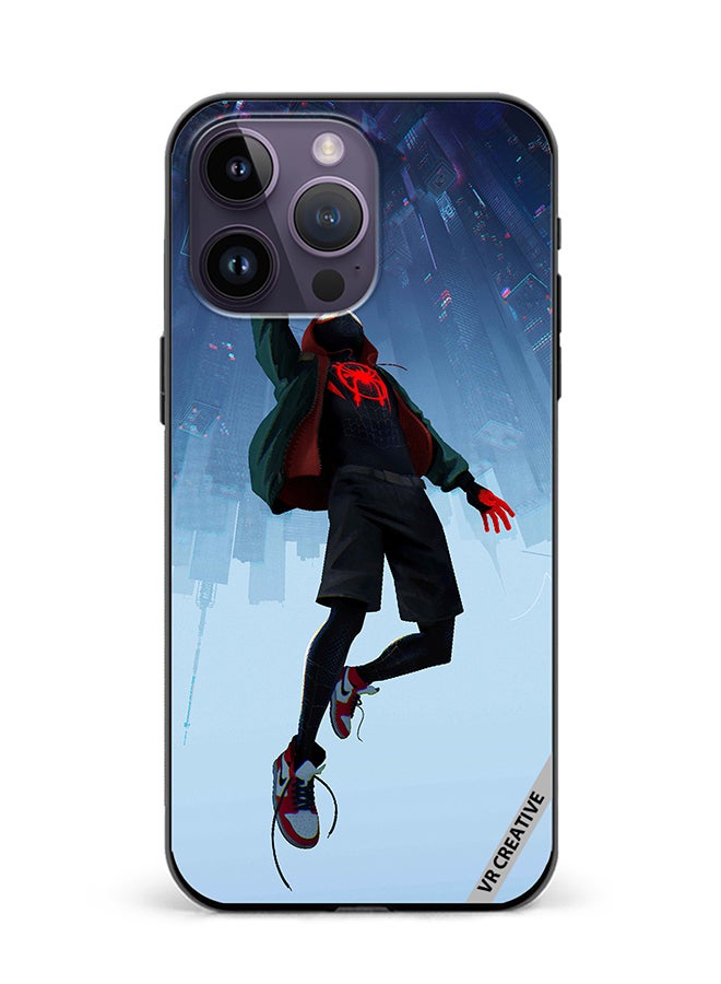 VR CREATIVE Protective Case Cover For Apple iPhone 16 Pro Max Spiderman Design Multicolour