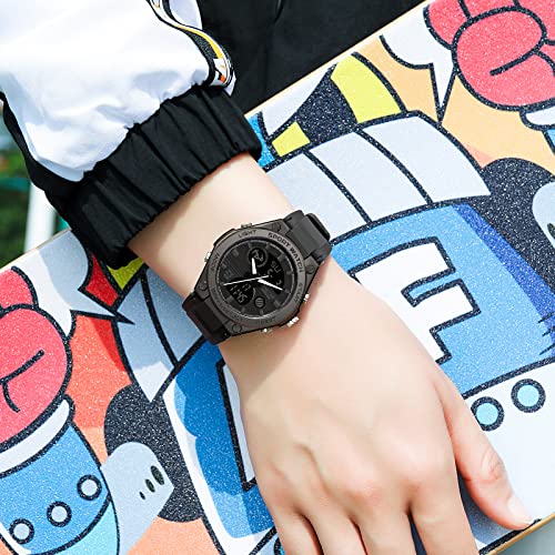 findtime Womens Digital Watch Sport Waterproof Watch Analog Military Tactical Watches LED Backlight Alarm Stopwatch Wrist Watches - Image 3