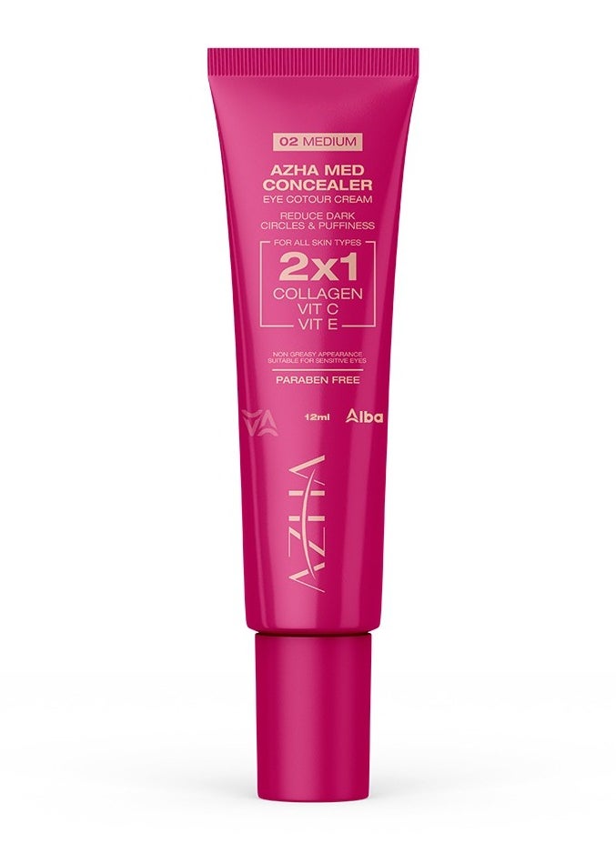 AZHA - AZHA MED Concealer (02 medium) 12ml - Image 1