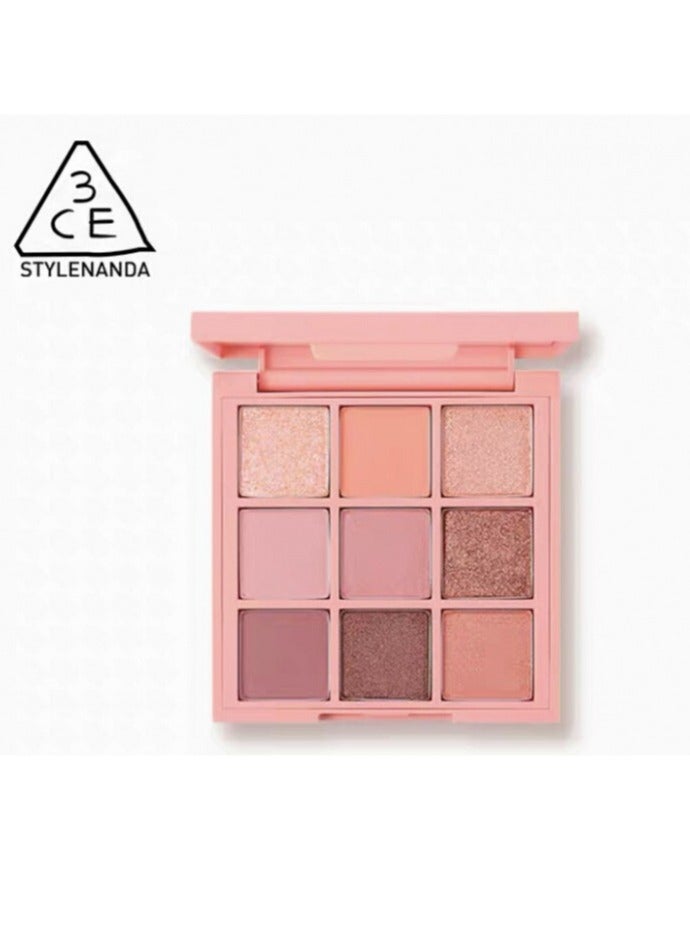 ثري سي إي 3CE لوحة ظلال العيون ذات تسعة ألوان