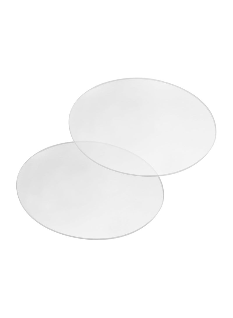 TPGP Acrylic Cake Disc, 6.25 Inch 2 Pack - Round Acrylic Cake Disc Set, Acrylic Disk for Cake Decorating, 1/8in Thick - Image 4