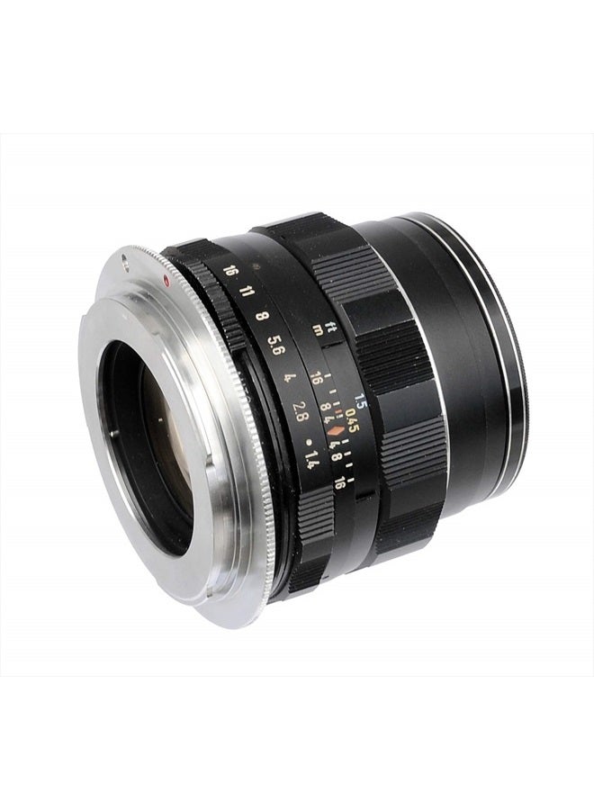 Fotasy Copper M42 Lens to Cannon EF Adapter, 42mm Screw Mount Lens to EFs, Infinity Focus, Compatible with Canon DSLR 6D 5D Mark IV III II 1Ds 1D 7D II 90D 80D 77D 70D 60D 50D 1300D 1200D 1100D 760D - Image 3