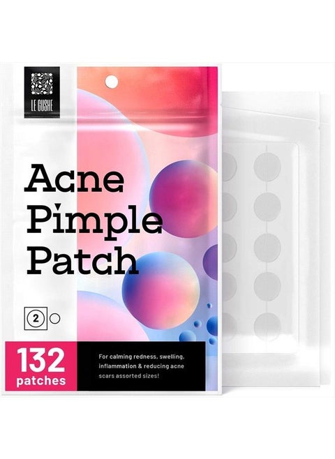 Acne Pimple Master Patch 132 dots - Absorbing Hydrocolloid Blemish Spot Skin Treatment and Care Dressing