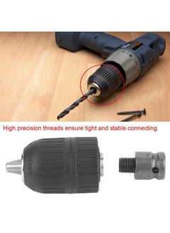 yongsheng Impact Wrench Drill Chuck 2-13mm Keyless Drill Chuck 1/2"-20UNF with 1/2 Chuck Adaptor for Impact Wrench Conversion Quick Change  - Image 3