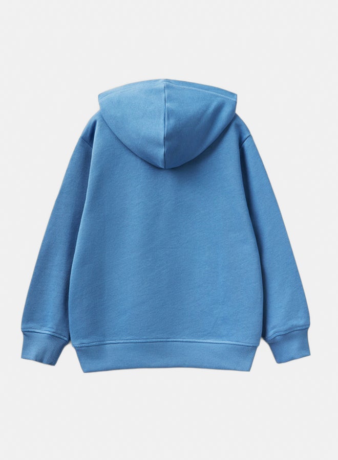 Benetton Boys Printed Hoodie - Image 3