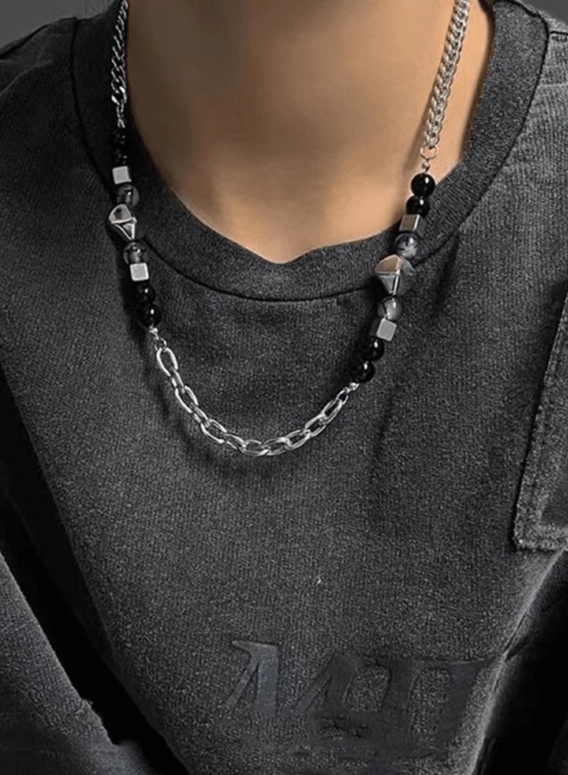 جوليري إيفريداي سلسال من الاستانلس ستيل عالي الجودة باللون الفضي للرجال مقاس 52 سم - Image 4