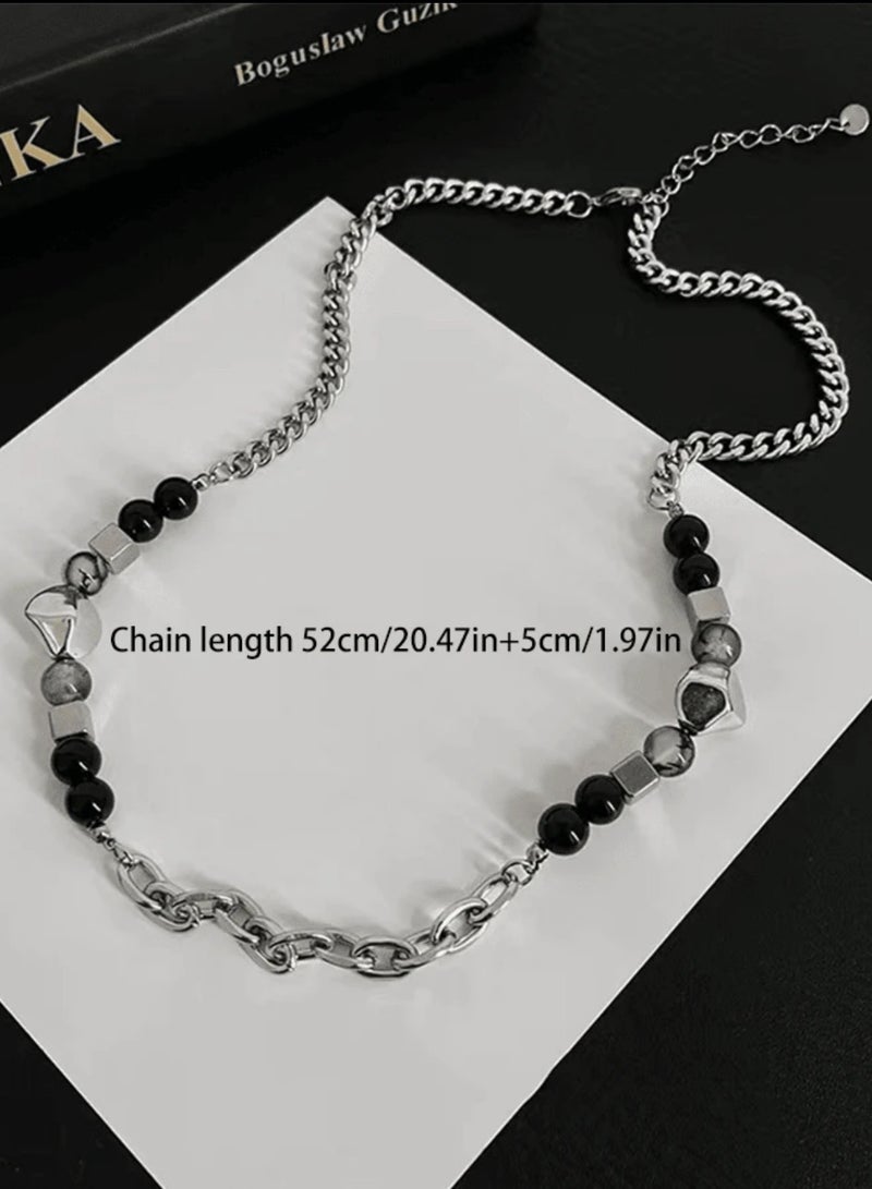 جوليري إيفريداي سلسال من الاستانلس ستيل عالي الجودة باللون الفضي للرجال مقاس 52 سم - Image 5