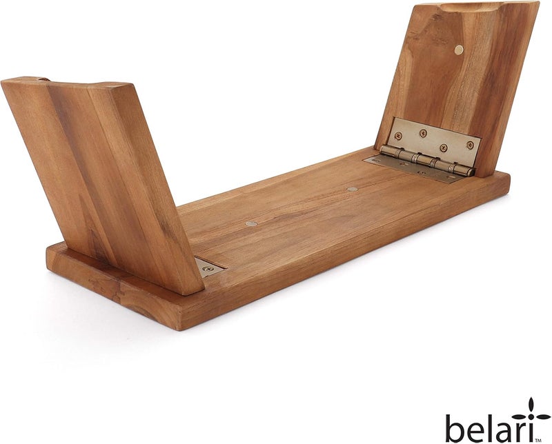 Belari Teak Meditation Bench - Meditation Seat - Meditation Stool - Kneeling Meditation Chair - Portable Folding Meditation Bench - Seiza Yoga Meditation Bench - Prayer Bench (Teak) - Image 4