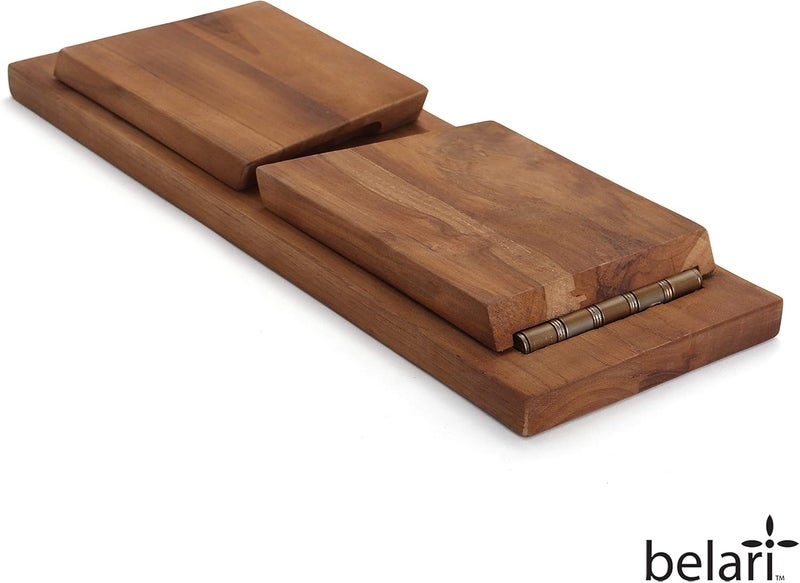 Belari Teak Meditation Bench - Meditation Seat - Meditation Stool - Kneeling Meditation Chair - Portable Folding Meditation Bench - Seiza Yoga Meditation Bench - Prayer Bench (Teak) - Image 3